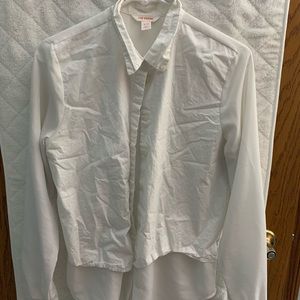 Joe Fresh White Dress Shirt, size small
